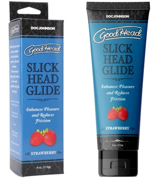GoodHead Slick Head Glide Strawberry 120ml  - ClubX