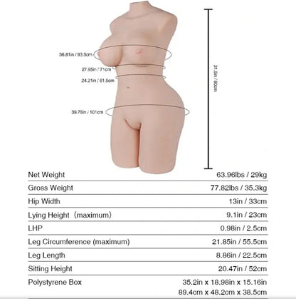 Tantaly Morgpie Pornstar Sex Doll Tantaly