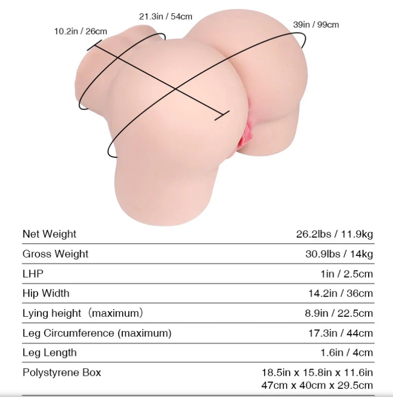 Tantaly Caroline Ass Sex Doll Tantaly