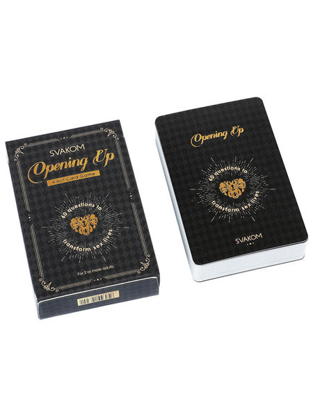 Svakom Opening Up Card Game  - Club X