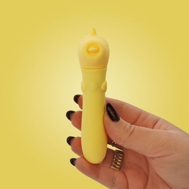 Unihorn - USB Bullet - Bean Blossom - Yellow USB Rechargeable Vibrating Bullet Creative Conceptions