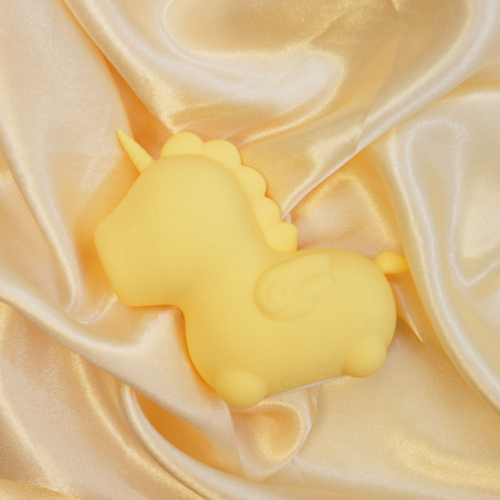 Unihorn - Bean Blossom - Yellow USB Rechargeable Flicking Stimulator CreativeC