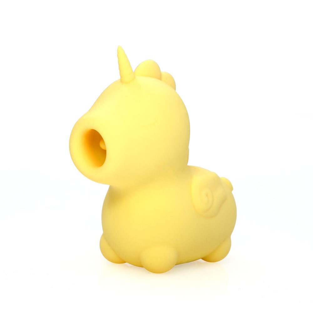 Unihorn - Bean Blossom - Yellow USB Rechargeable Flicking Stimulator CreativeC