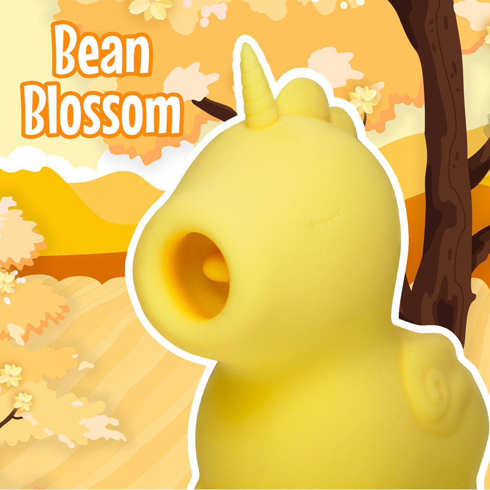 Unihorn - Bean Blossom - Yellow USB Rechargeable Flicking Stimulator CreativeC