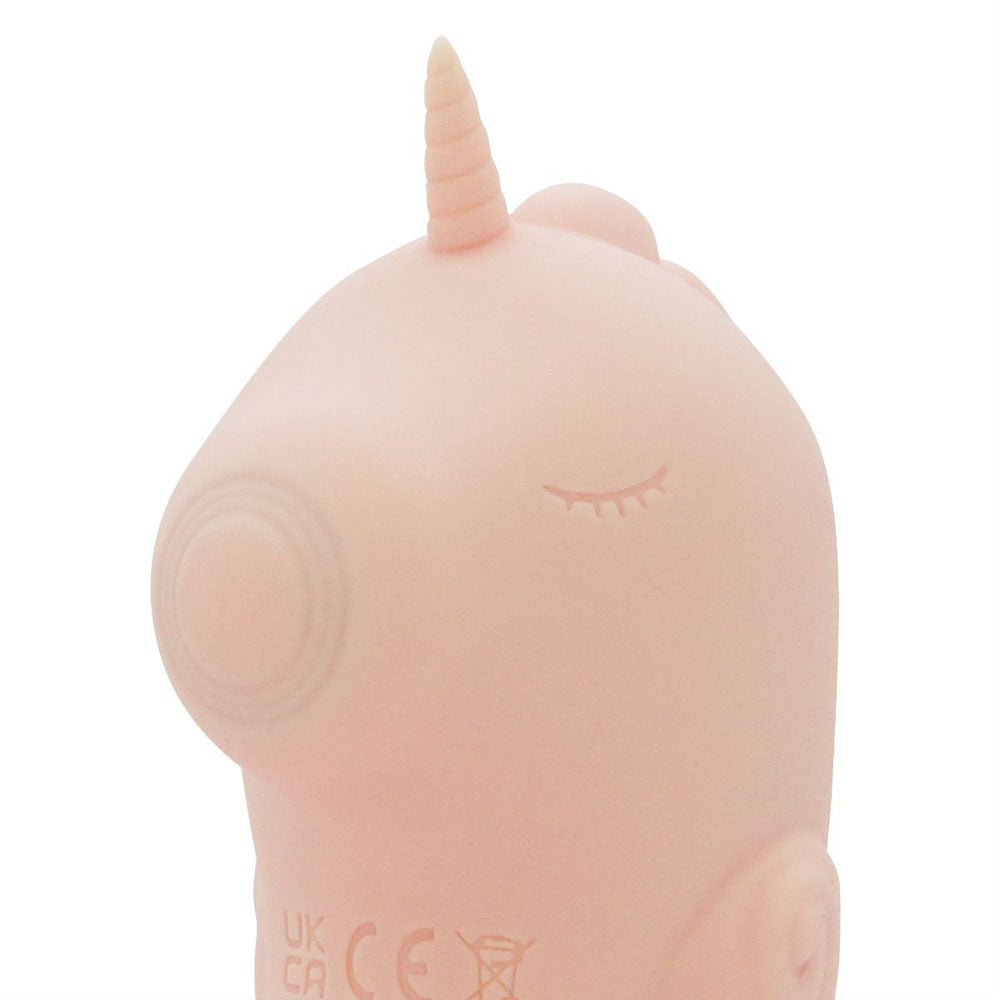 Unihorn - C Horse - Coral Throb - Coral USB Rechargeable Dual Unicorn Vibrator Creative Conceptions