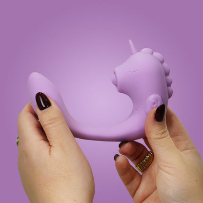 Unihorn - C Horse - Marina Lilac - Lilac USB Rechargeable Dual Unicorn Vibrator Creative Conceptions