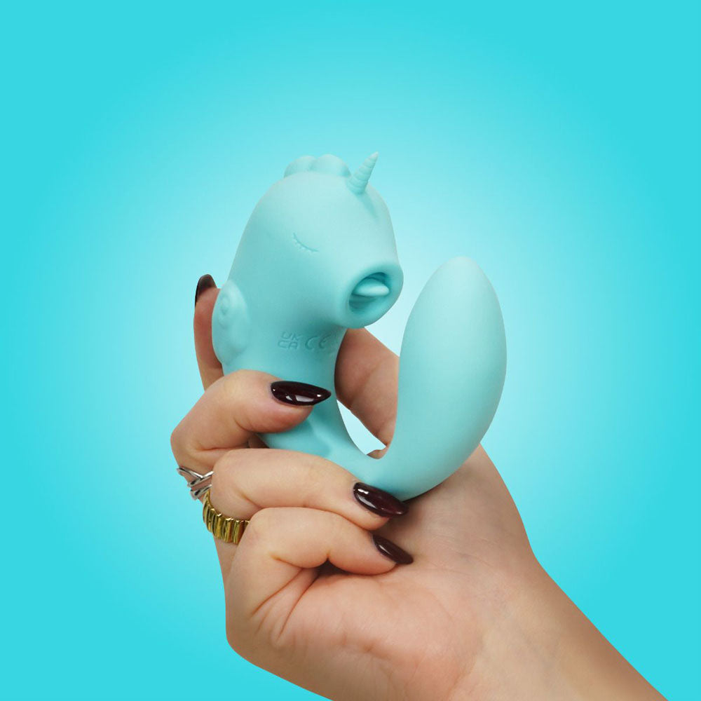 Unihorn - C Horse - Ocean Peak - Ocean Peak USB Rechargeable Dual Unicorn Vibrator Creative Conceptions