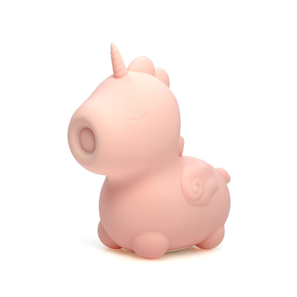 Unihorn - Heart Throb - Coral USB Rechargeable Flicking Stimulator CreativeC