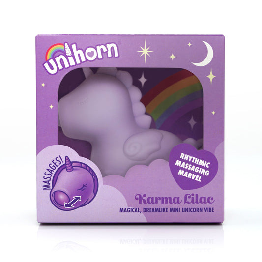 Unihorn - Karma Lilac - Lilac USB Rechargeable Flicking Stimulator Purple - Club X