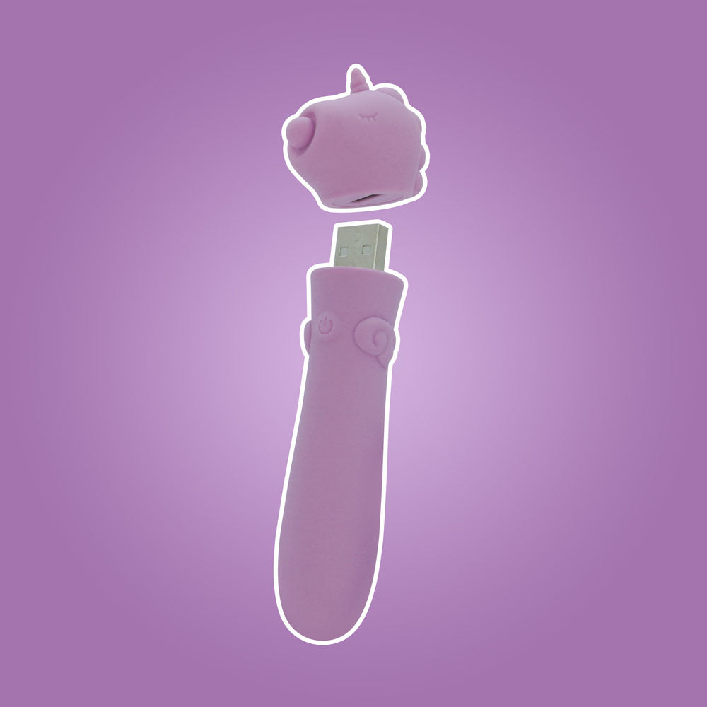 Unihorn - USB Bullet - Karma Lilac - Lilac USB Rechargeable Vibrating Bullet Creative Conceptions