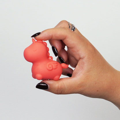 Unihorn Mini - Peachy Pony - Peach USB Rechargeable Stimulator Creative Conceptions