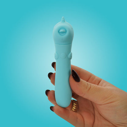 Unihorn - USB Bullet - Mount'n Peak - Teal USB Rechargeable Vibrating Bullet Creative Conceptions