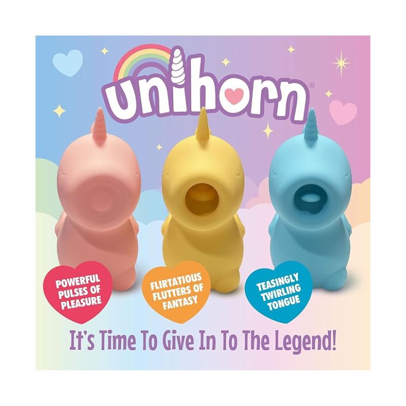 Unihorn Heart Throb Vibe Small Vibrator and Cute Ladies Personal Toys  - Club X