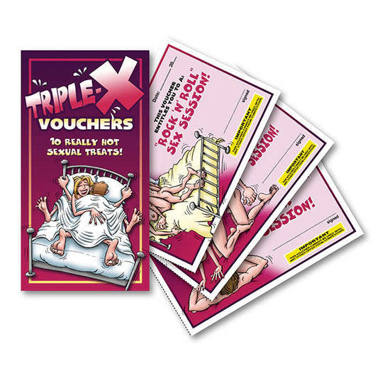 Triple-X Vouchers - Set of 10 Vouchers Ozze