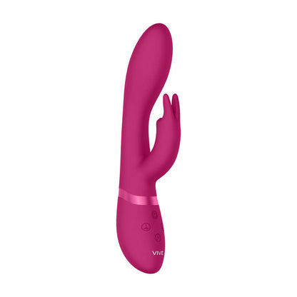 Vive Zosia - Pink 21.3 cm USB Rechargeable Rabbit Vibrator Shots Toys