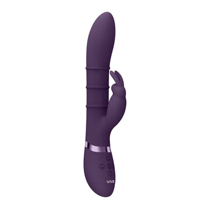 VIVE Sora - Purple - Purple 24.2 cm USB Rechargeable Rabbit Vibrator Shots Toys