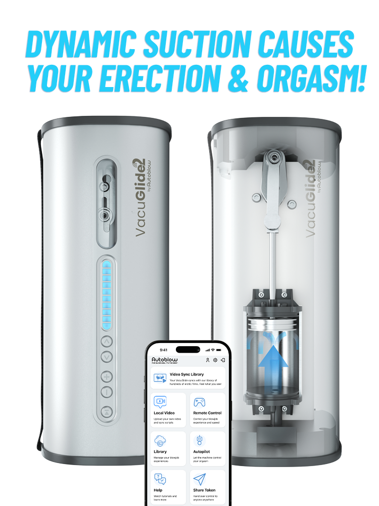 VacuGLIDE 2 by Autoblow - Suction-Aided Milking Machine Autoblow