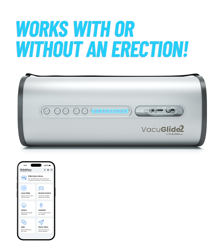 VacuGLIDE 2 by Autoblow - Suction-Aided Milking Machine Autoblow