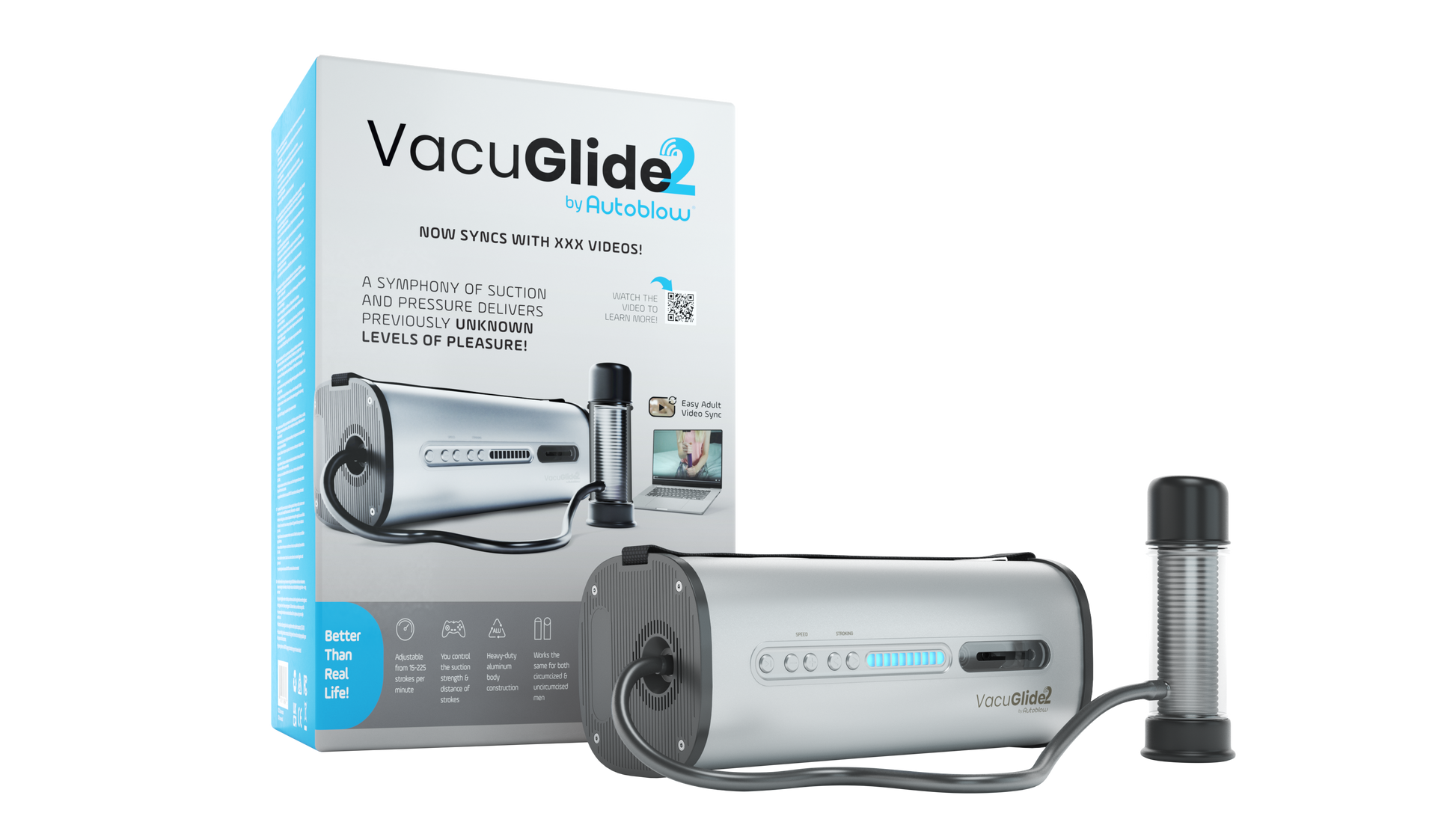 VacuGLIDE 2 by Autoblow - Suction-Aided Milking Machine Autoblow