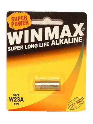 Winmax W23a Alkaline Battery - Alkaline Battery - W23A 1 Pack Wincell/winmax