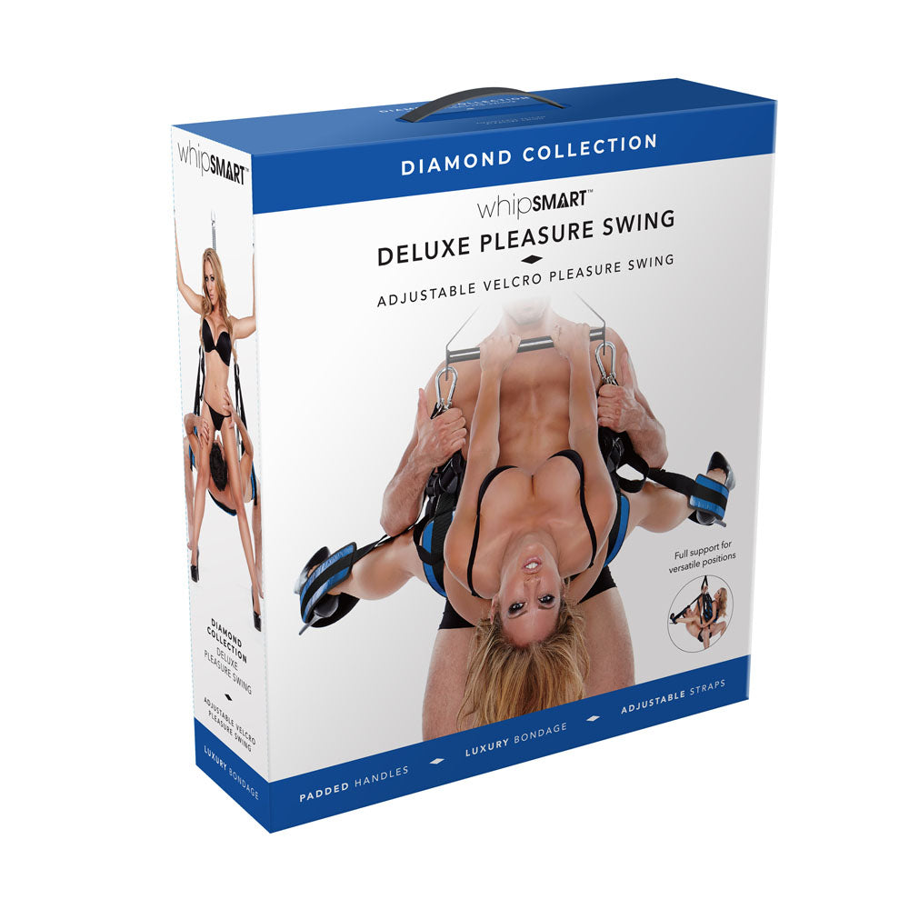WhipSmart Diamond Deluxe Pleasure Swing - Blue - Blue Love Swing WhipSmart