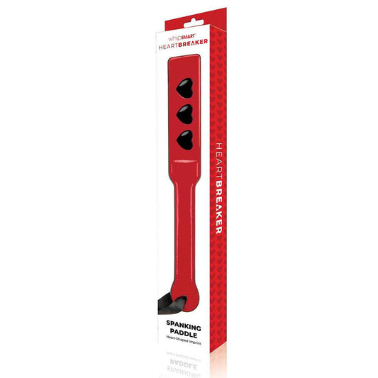WhipSmart Heartbreaker Spanking Paddle - Red Spanking Paddle WhipSmart