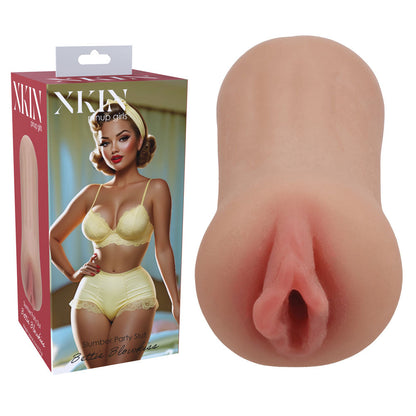 XKIN PinUp Girls - Bettie Blowkiss - Tan 12 cm Vagina Stroker Shots Toys