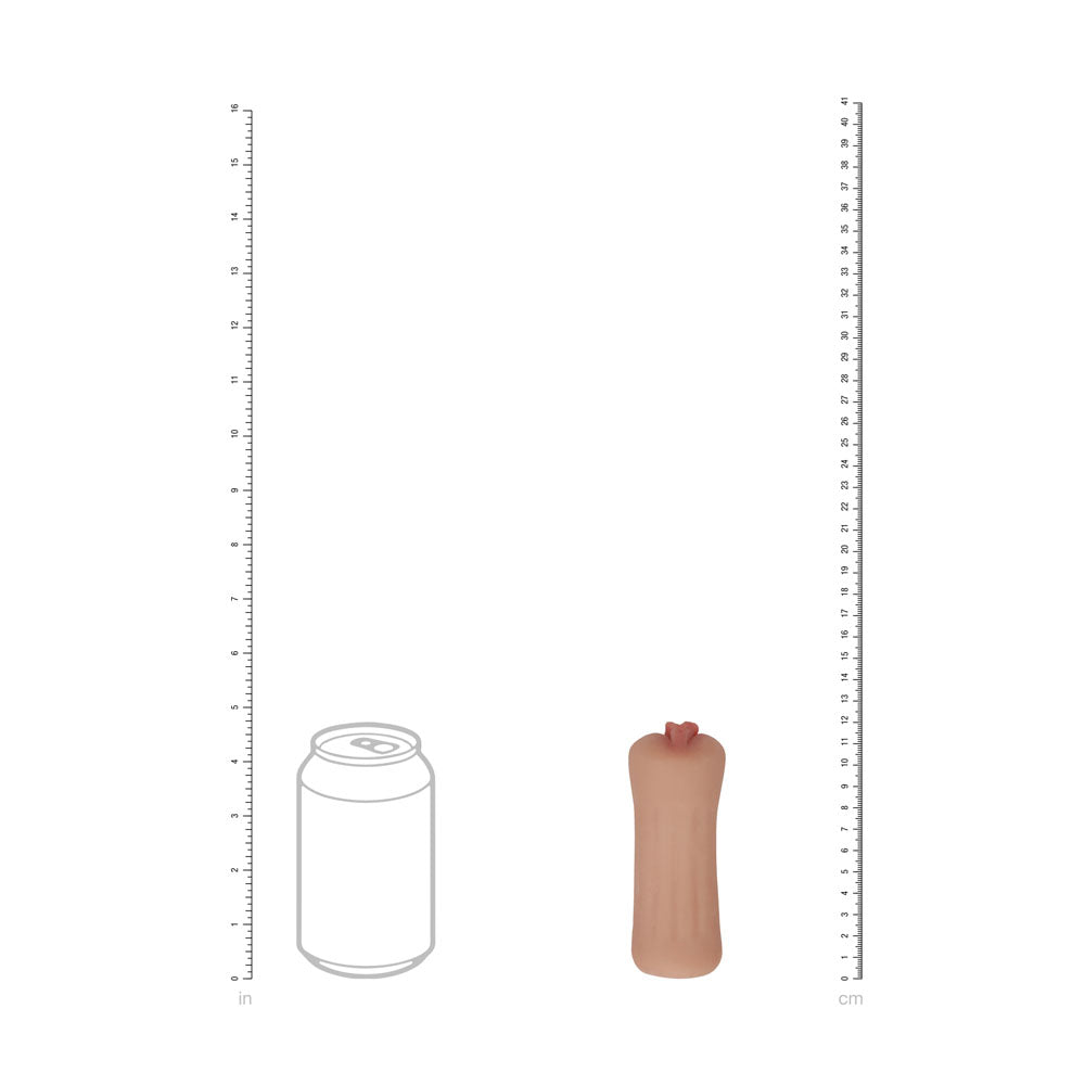 XKIN PinUp Girls - Bettie Blowkiss - Tan 12 cm Vagina Stroker Shots Toys