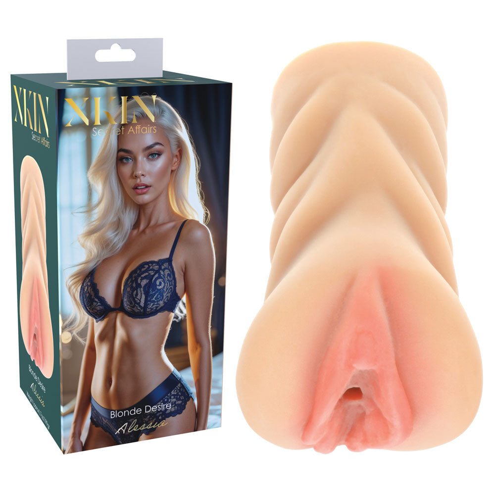 XKIN Secret Affairs - Alessia - Flesh 12 cm Vagina Stroker Shots Toys