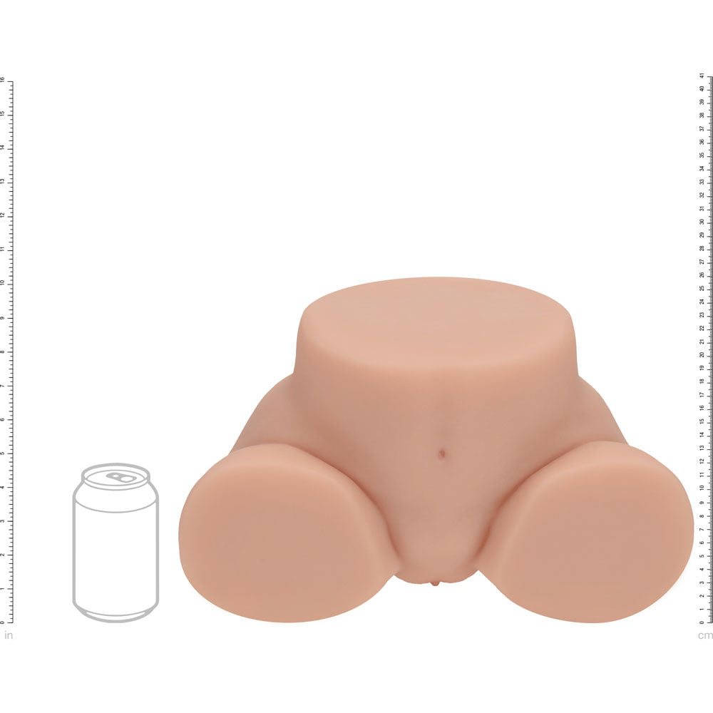 XKIN Bodyforms - Lux Arden - Tan Doggy-Style Torso Masturbator Shots Toys