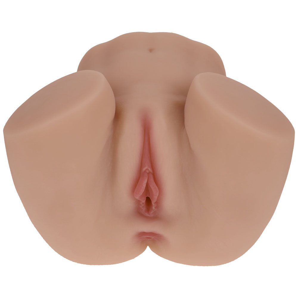 XKIN Bodyforms - Nina Vale - Tan Doggy-Style Torso Masturbator Shots Toys