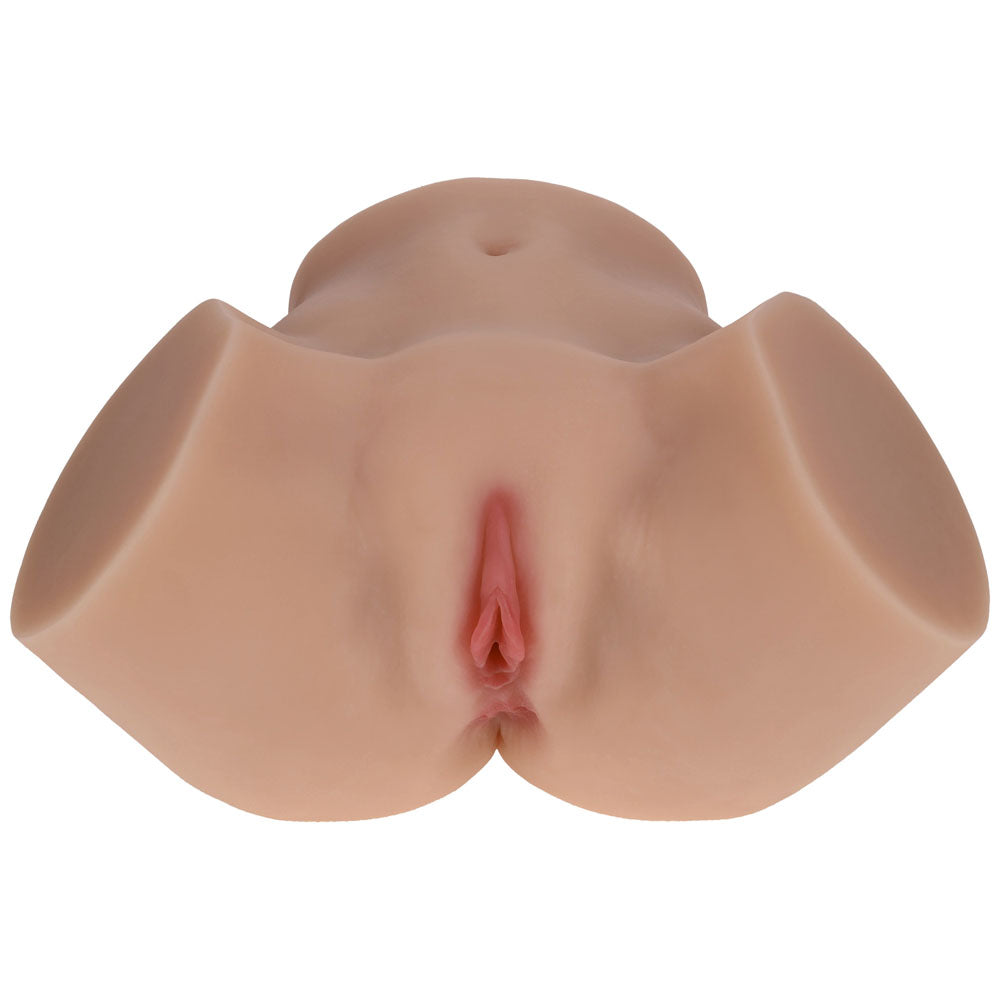 XKIN Bodyforms - Valentina Vellure - Tan Doggy-Style Torso Masturbator Shots Toys