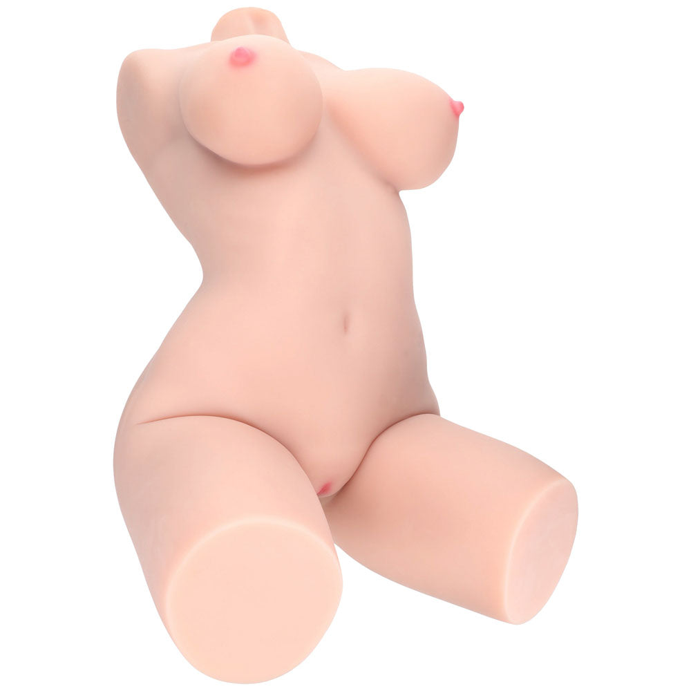 XKIN Bodyforms - Lyla Rose - Flesh Lifelike Torso Masturbator Shots Toys