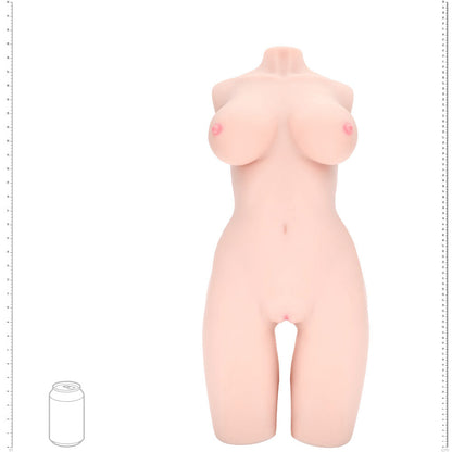 XKIN Bodyforms - Lyla Rose - Flesh Lifelike Torso Masturbator Shots Toys