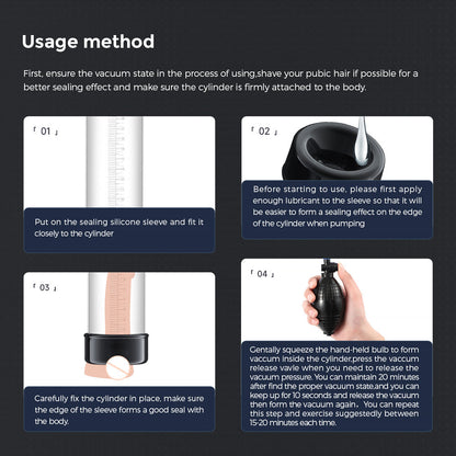 LuvPump AeroUp Beginners Penis Pump - Clear Penis Pump LuvPump