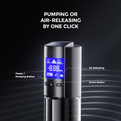 LuvPump Smart Penis Pump - Clear USB Rechargeable Automatic Penis Pump LuvPump