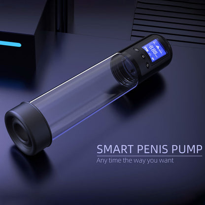 LuvPump Smart Penis Pump - Clear USB Rechargeable Automatic Penis Pump LuvPump