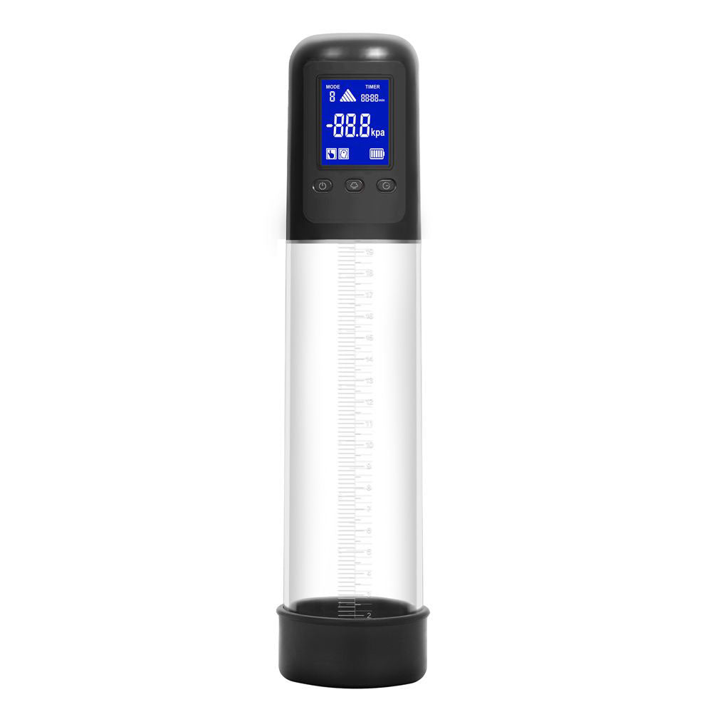 LuvPump Smart Penis Pump - Clear USB Rechargeable Automatic Penis Pump LuvPump