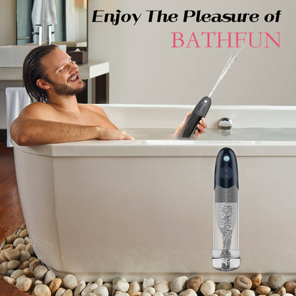 LuvPump BathFun - USB Rechargeable Waterproof Automatic Penis Pump LuvPump