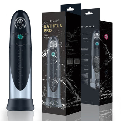 LuvPump Bathfun Pro - USB Rechargeable Waterproof Smart Automatic Penis Pump LuvPump