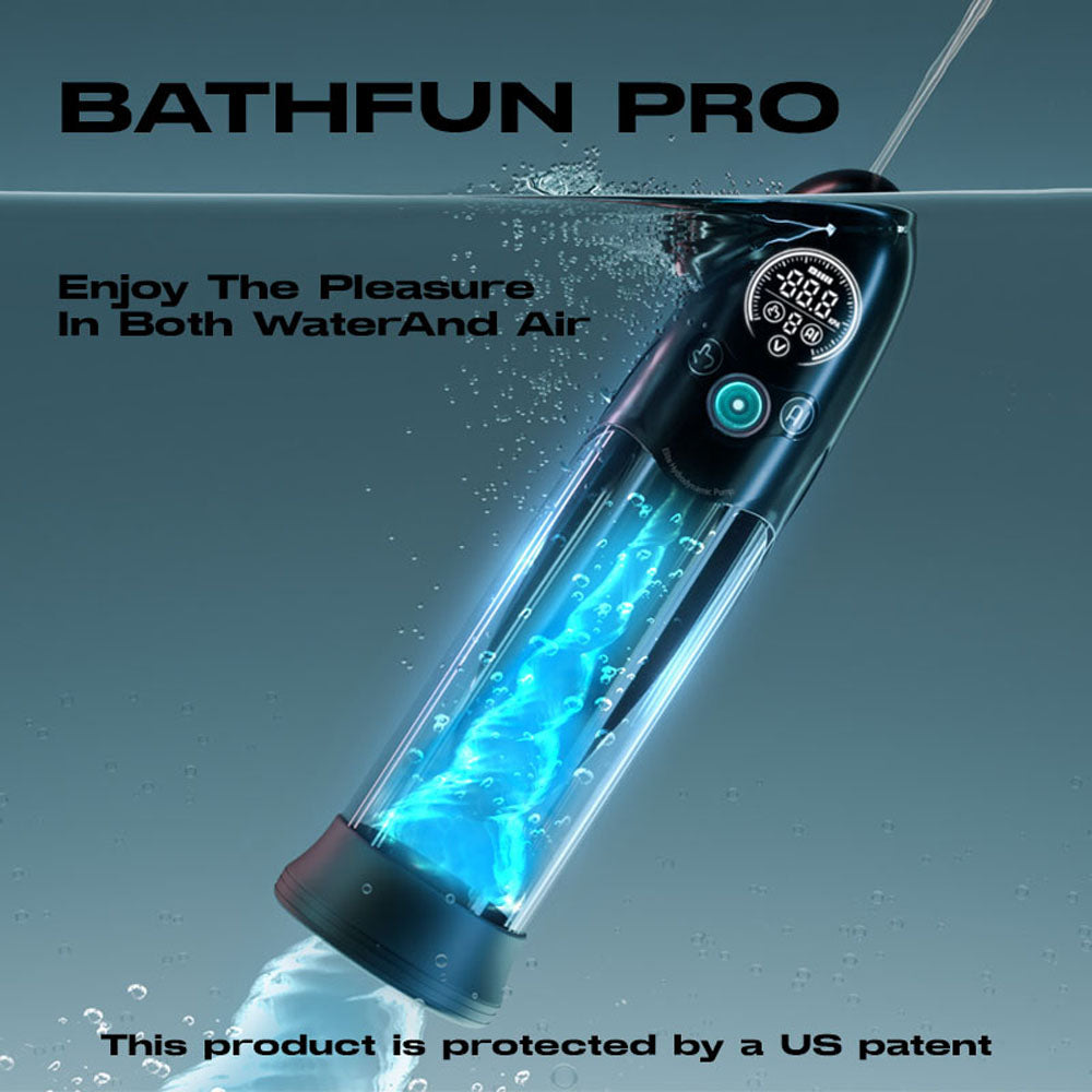 LuvPump Bathfun Pro - USB Rechargeable Waterproof Smart Automatic Penis Pump LuvPump