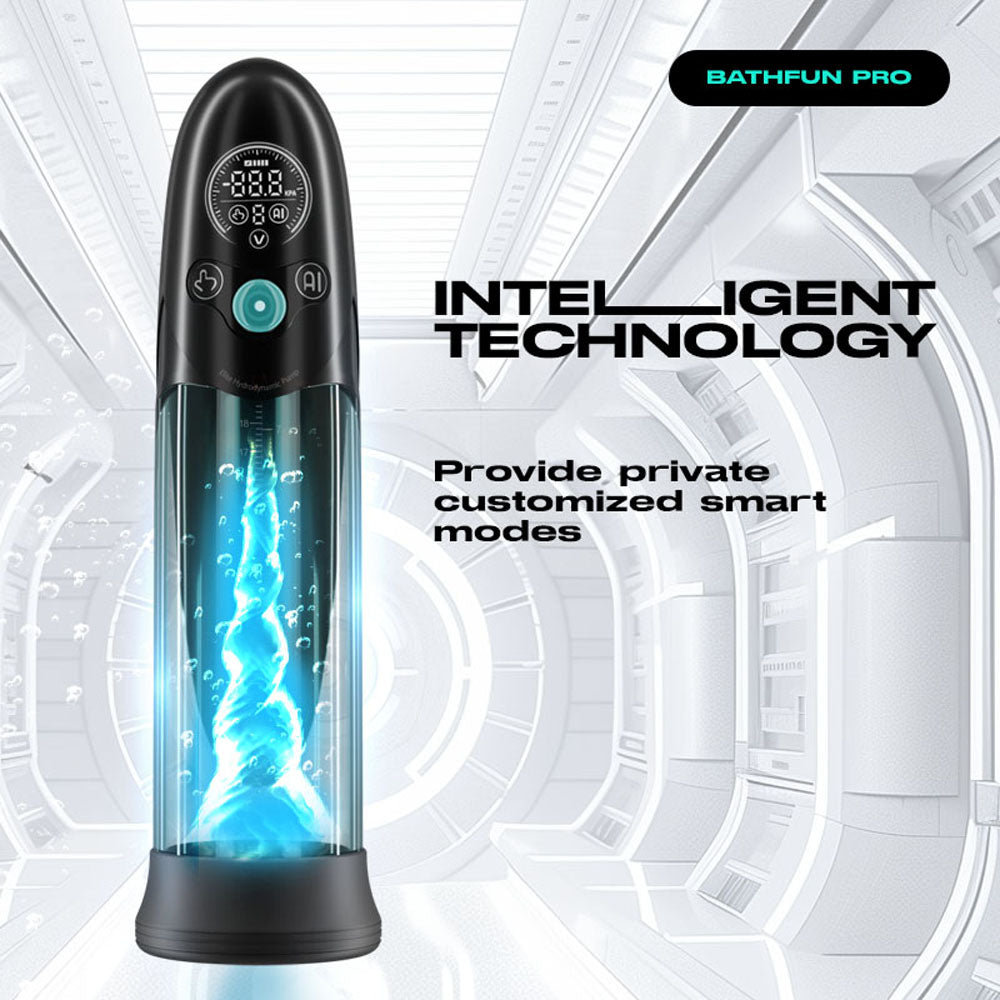 LuvPump Bathfun Pro - USB Rechargeable Waterproof Smart Automatic Penis Pump LuvPump