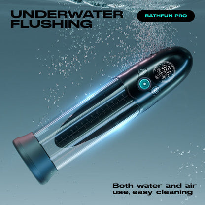 LuvPump Bathfun Pro - USB Rechargeable Waterproof Smart Automatic Penis Pump LuvPump