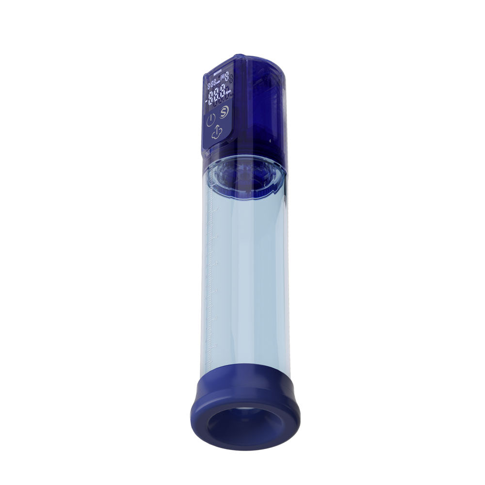 LuvPump Bathfun Smart Aqua Penis Pump - Blue USB-C Rechargeable Waterproof Automatic Penis Pump LuvPump