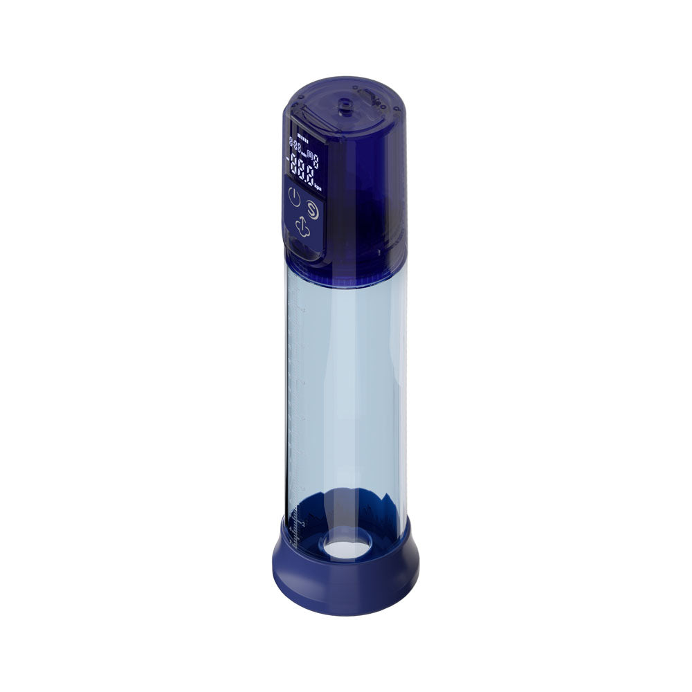 LuvPump Bathfun Smart Aqua Penis Pump - Blue USB-C Rechargeable Waterproof Automatic Penis Pump LuvPump