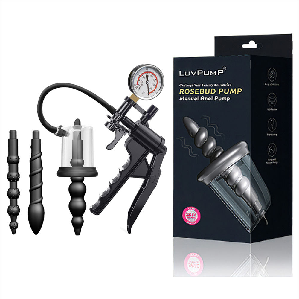 LuvPump Rosebud Pump - Manual Anal Pump LuvPump