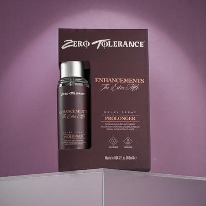 Zero Tolerance Enhancements - The Extra Mile - Delay Spray for Men - 60 ml Spray Zero Tolerance