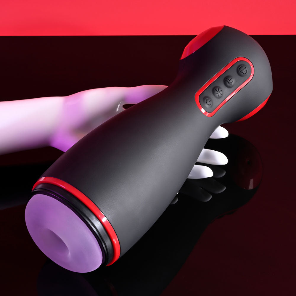 Zero Tolerance TIGHT SQUEEZE - USB Rechargeable Vibrating, Squeezing & Talking Stroker Zero Tolerance