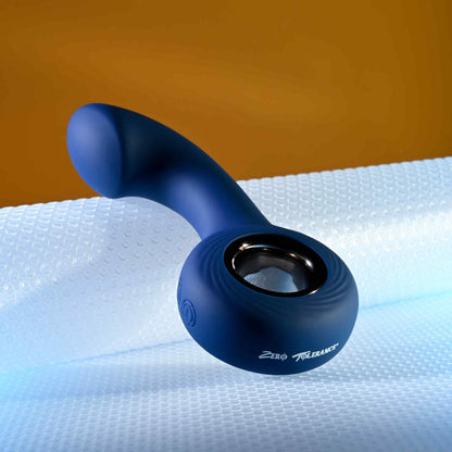 Zero Tolerance THE REACH - Blue 13.8 cm USB Rechargeable Vibrating Anal Plug Zero Tolerance
