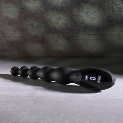 Zero Tolerance BACKDOOR BATON - Black 24 cm USB Rechargeable Vibrating Anal Beads Zero Tolerance